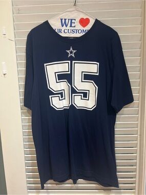 Women’s dallas cowboys t shirt number 55 great condition